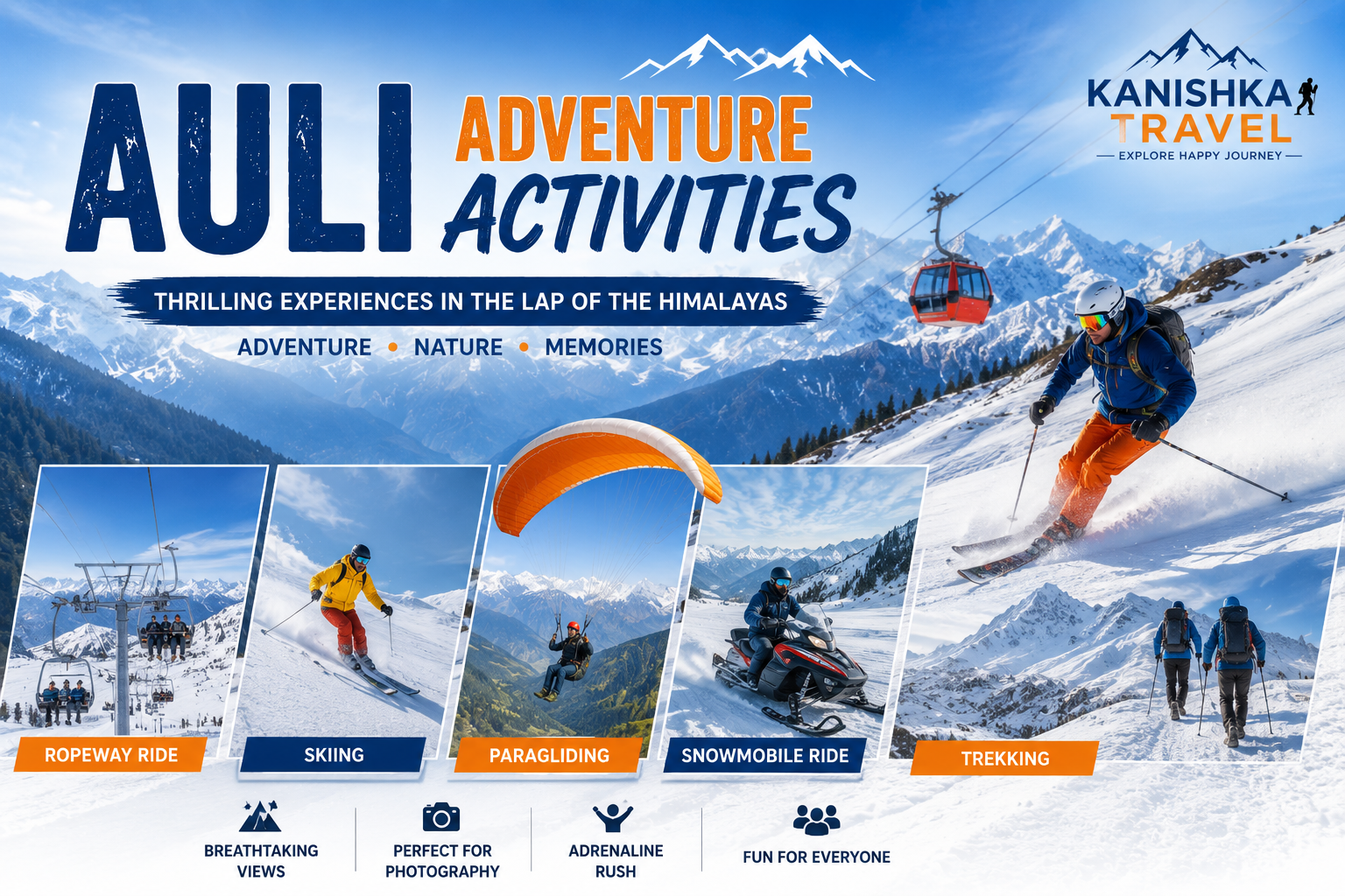 Auli Adventure Activities